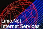 Limo.Net Internet Services.  Website hosting, development and 56k dialup web access.